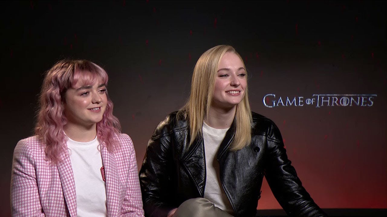 CUTE! 'Game of Thrones' Maisie Williams & Sophie Turner gush talking about friendship