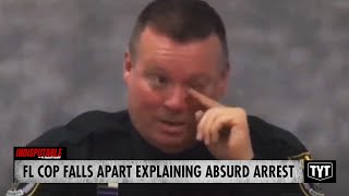 WATCH: Senseless Cop CRUMBLES Explaining Absurd Arrest