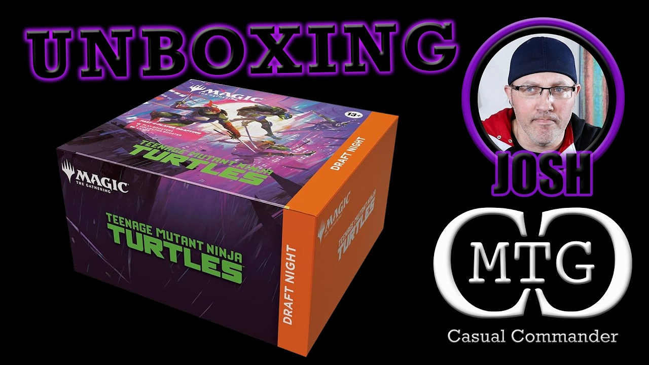 TMNT Draft Night Bundle with Josh - MTG Casual Commander #mtg
