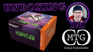 TMNT Draft Night Bundle with Josh - MTG Casual Commander #mtg #draftnight #tmnt #unboxing #mtgfyp