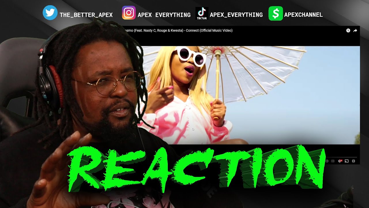 Ms Cosmo Feat  Nasty C, Rouge & Kwesta Connect Reaction