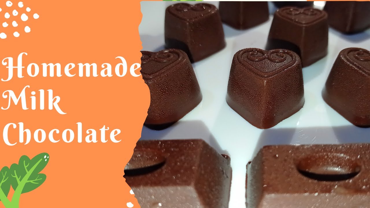 Homemade Milk Chocolate / Only 4 Ingredients / Children's Favorite Milk
