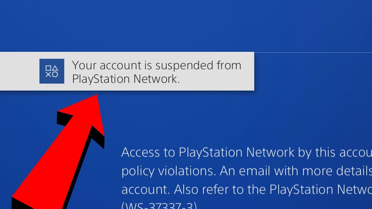 What Happens When Your Account Gets Banned On Ps4 Youtube