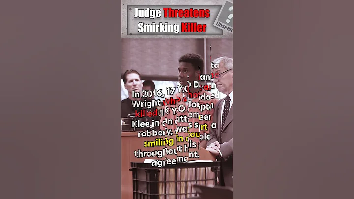 Killer almost gets life sentence for smirking in court #Shorts