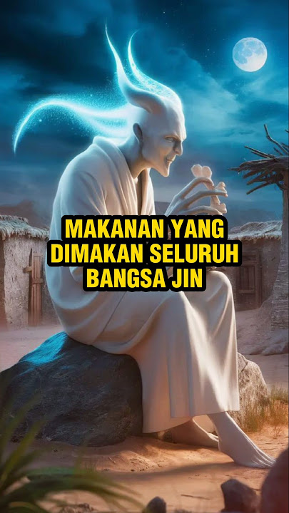 Makanan & minuman seluruh bangsa Jin #kisahislami #penuhhikmah