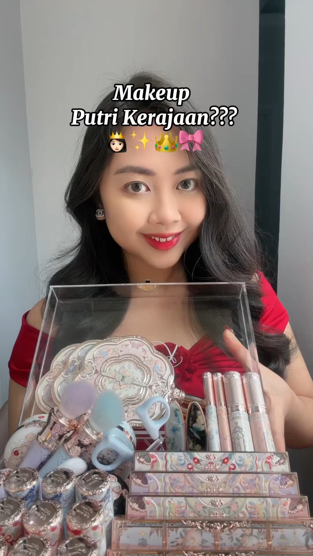 MAKEUP TERCANTIK ??? MAU TUTORNYA GAK GUYS??? @flowerknows | Klara Tania #shorts