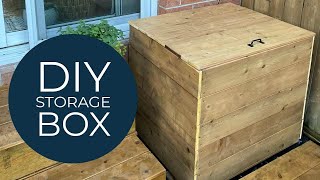 Easy Diy Storage Box Budget Friendly