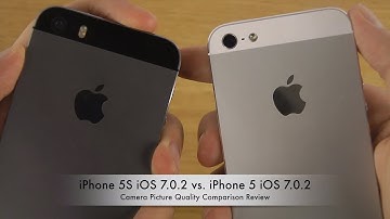 iPhone 5S iOS 7.0.2 vs. iPhone 5 iOS 7.0.2 - Camera Picture Quality Comparison Review