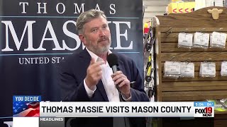Thomas Massie visits Mason County