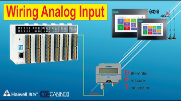 Haiwell Wiring Analog Input to Differential Pressure Transmitter