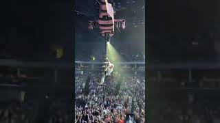 MGK flying in on a helicopter (BOK Center, Tulsa)