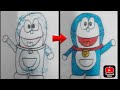 How to make Doraemon cartoon easy for beginners| @Ketandrawing.