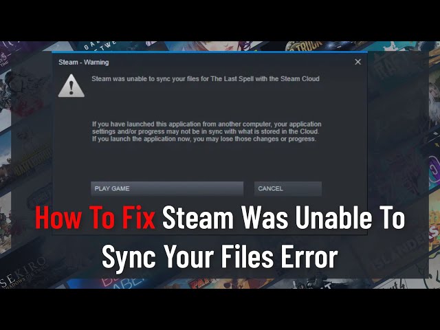 Steam Deck Cloud Sync Error – Here's How to Fix It 