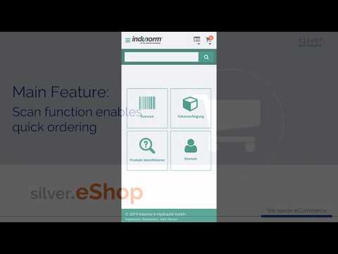 Progressive Web App with scan function for Indunorm (Demo)