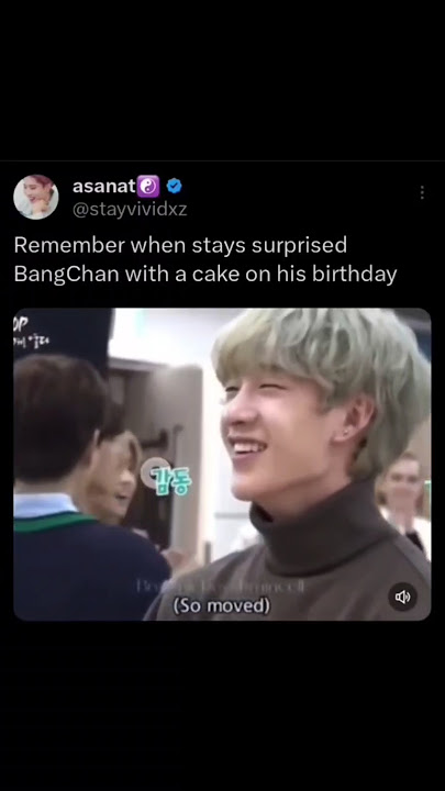 do u all remember this🥹🩷 #straykids #bangchan #stay #fypシ