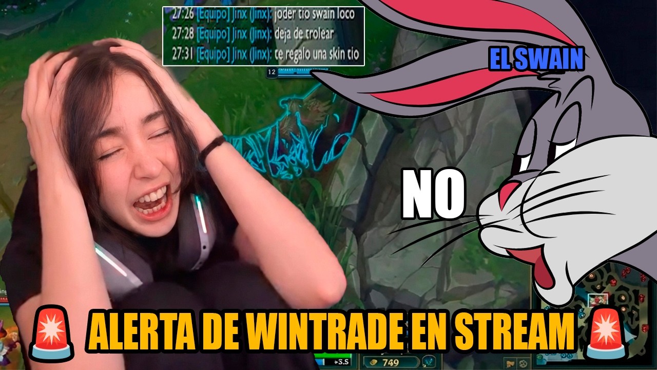 NISSA SUPER ESQUIZO HACE WINTRADE EN DIRECTO INTENTANDO SOBORNAR AL SWAIN CON UNA SKIN! I Nissaxter