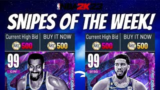 The BEST Snipes of the Week in NBA 2K23 MyTeam! (MUST SEE!)