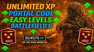 Infinite Xp Portal Code In Battlefield 6 Easy Levels Afk Lobby