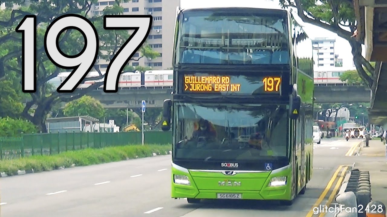 SBST] SG6185Z on Service 197 - MAN ND323F A95 Euro 6 Gemilang