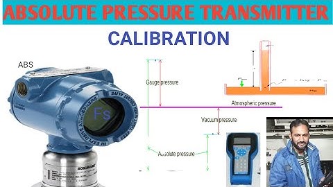 ABSOLUTE  PRESSURE TRANSMITTER CALIBRATION I ZERO TRIM I ADJUSTMENT