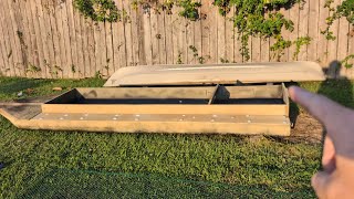 Layout Duck Boat Build mesh for grass.