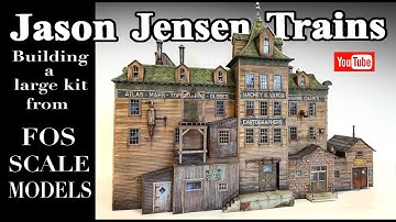 Building a very large kit from Fos Scale Models!