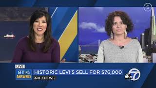 Arts and Culture Reporter Julie Zigoris Explains How a Pair of Levi's Sold for $76,000.