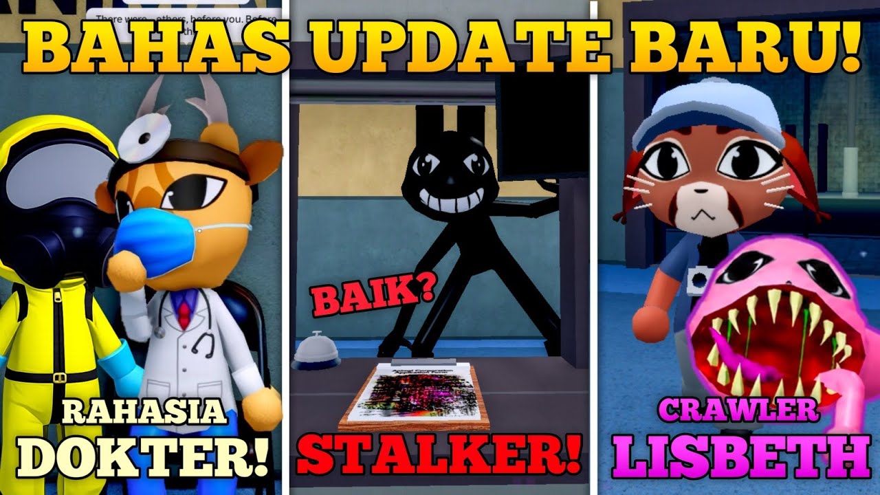 Bahas SEMUA HAL *BARU* Ada DOCTOR, LISBETH, STALKER di Update Animal Hospital Anomaly! (ROBLOX)