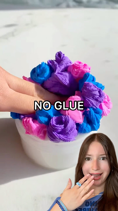 How to Make NO GLUE SLIME at HOME! 😱😳🏠