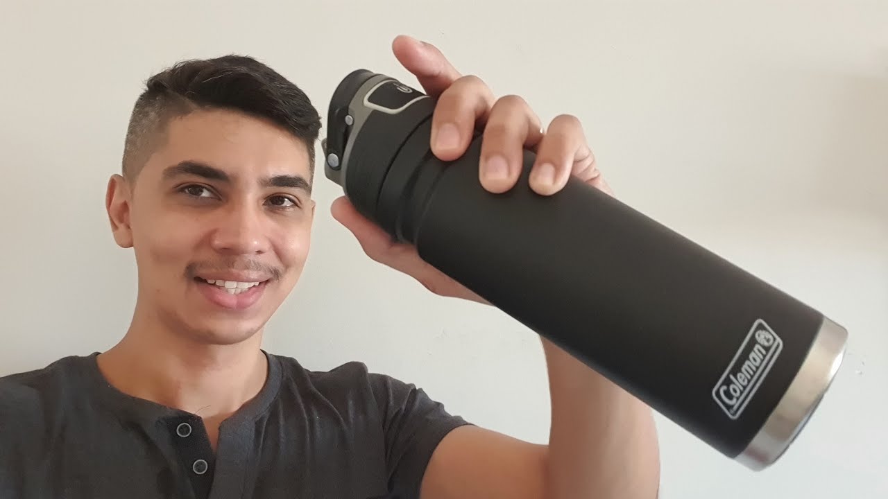 Coleman Freeflow (AutoSeal) - só compre sua Garrafinha de água depois de ver esse vídeo