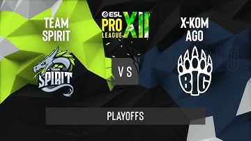 CS:GO - BIG vs. Team Spirit [Nuke] Map 2 - ESL Pro League Season 12 - Playoffs - EU