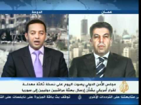الدكتور أحمد مساعدة على قناة الجزيرة