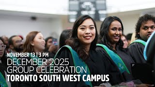 Toronto South West Campus - December 2025 Group Celebration @ November 13 , 2025, 3:00 pm