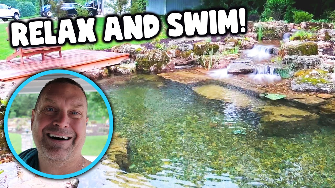 Хватайте купальник и прыгайте в этот пруд для отдыха!