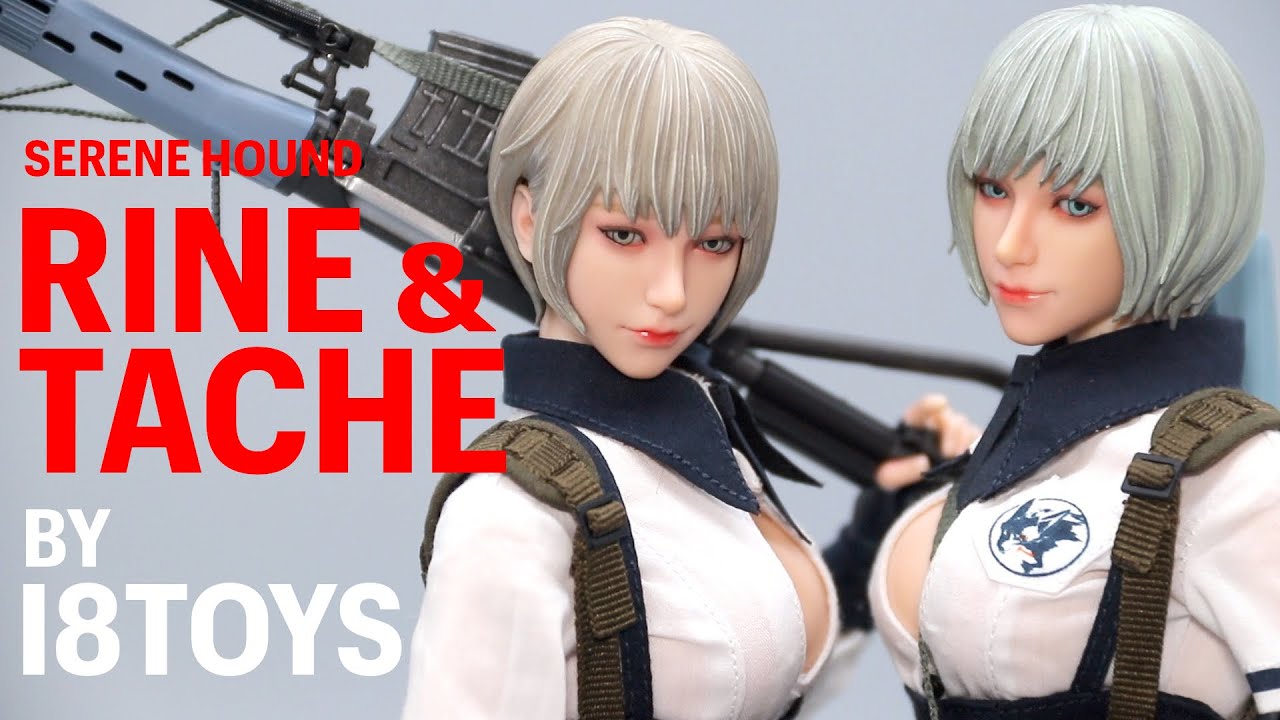 i8Toys Serene Hound Tache & Rine 1/6 Scale Figure Unboxing & Review