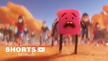 A toilet roll tries to survive. | CGI Animated Short Film "MAD MASK - FURY ROLL"