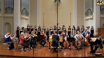 Henry Purcell: Dido & Aeneas - Overture. Voices of Music and the San Francisco Girls Chorus 4K