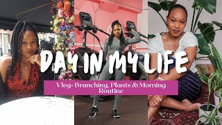 DAY IN MY LIFE: My Morning Routine, Plants & Brunching