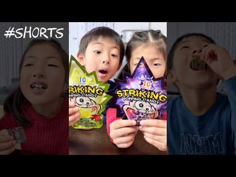 口の中でパチパチするポッピンキャンディー食べます！【ASMR】#shorts