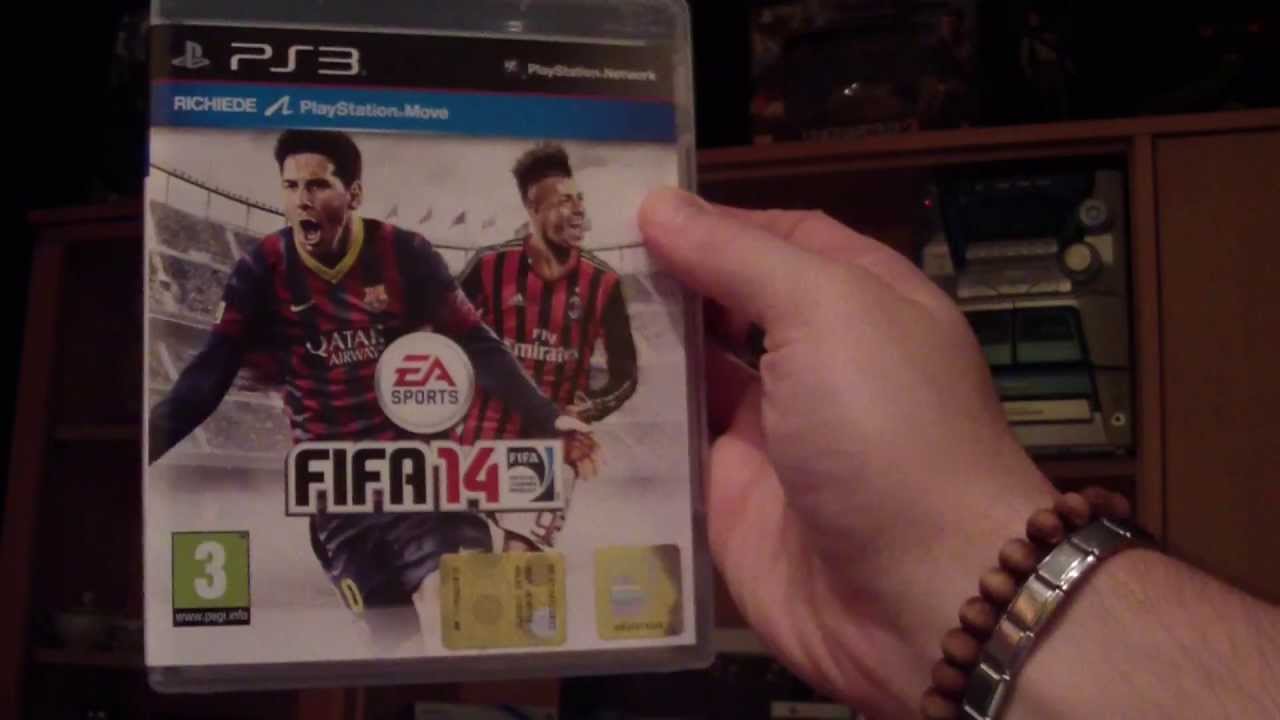 UNBOXING FIFA 14 PS3! - YouTube