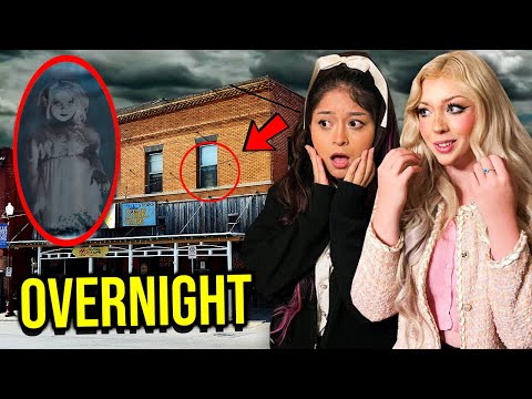 24 Hours OVERNIGHT AT MOST HAUNTED HOTEL IN TEXAS...(*terrifying*)