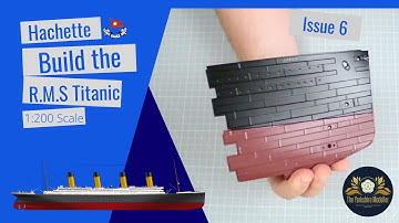 Build the RMS Titanic - Issue 6 - Continuing the engine and Hull sections
