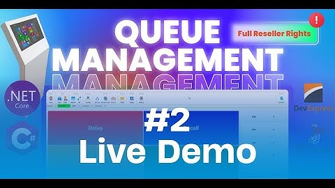 EzziQueue - Queue management System (Live Demo)