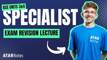 QCE Specialist Maths 3&4 Exam Revision Lecture 2024