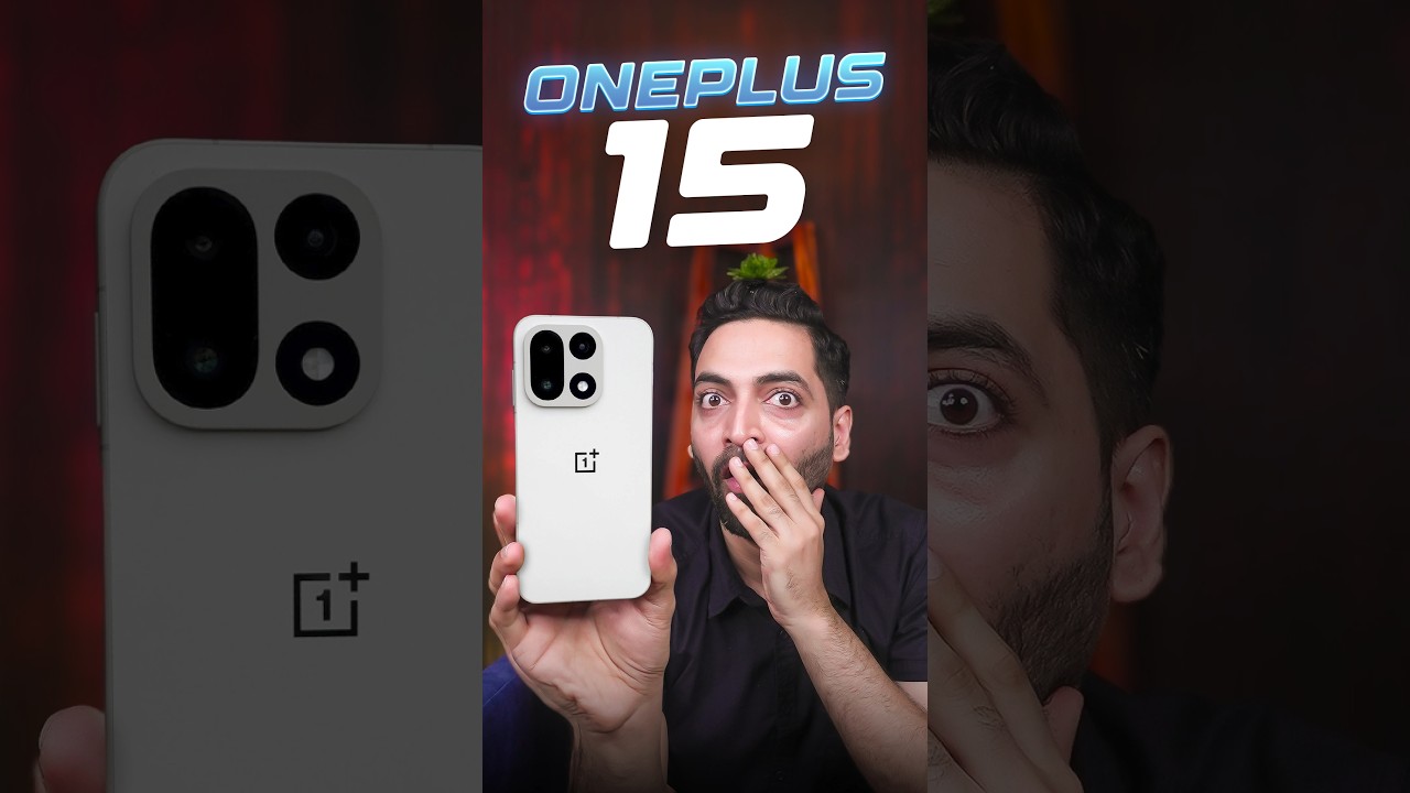 SHOCKING 😲 : OnePlus 15 & 15R First Look🔥 #shorts