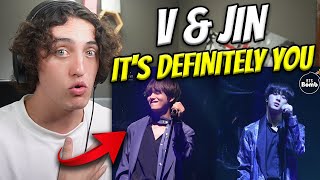 V & Jin - Even If I Die It's You//It's Definitely You LIVE PERFORMANCE | REACTION