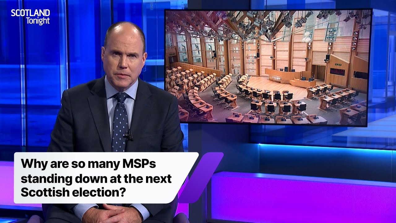Why are so many MSPs standing down at the next Scottish election? 