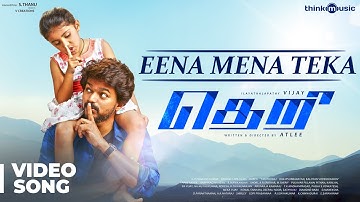 Theri Songs | Eena Meena Teeka Official Video Song | Vijay, Nainika | Atlee | G.V.Prakash Kumar