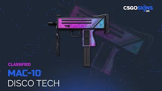 MAC-10 | Disco Tech - Gameplay Showcase