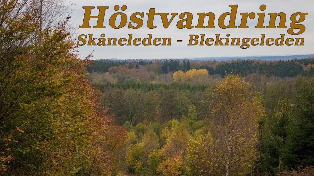 Höstvandring 2017 | Skåneleden - Blekingeleden